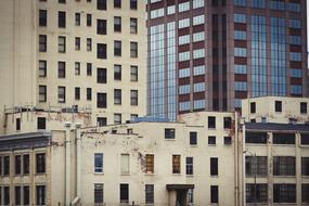 architecture of a house with apartments