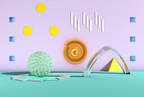abstract Color Pastel Background