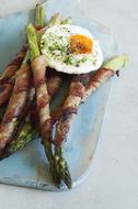 fried bacon and eggs