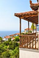 Skopelos Glossa balcony