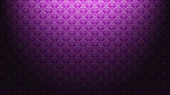 pattern on purple wall