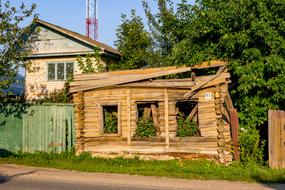 House Old Russia wood