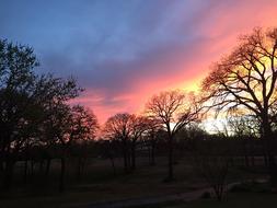 Orange Sunset scenic view