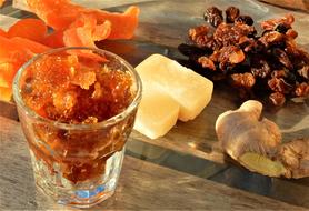 Dried healthy fruits