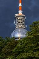 Building Tv Tower in Berlin