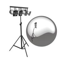 studio spotlight spots lamps drawing
