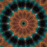 abstract digital geometric pattern kaleidoscope