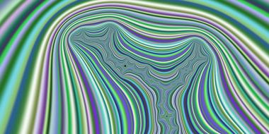 Colorful, fractal pattern, with the lines, clipart