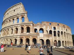 The Ruins Of Colosseum Italy