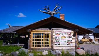 Wooden Cabin House exterior