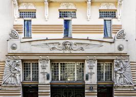 Art Nouveau Facade, riga, latvia