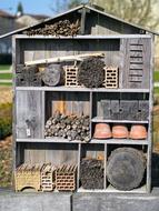 Wood Material and Pots