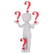 red question mark 3d man
