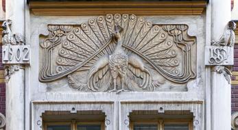 Facade Architecture Detail, riga, latvia