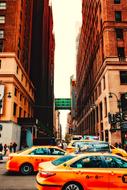 cab by the building