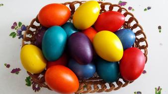 Easter Eggs Holiday colors