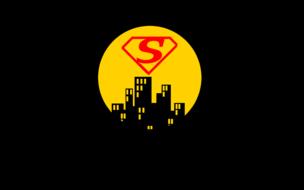 superman sun city drawing
