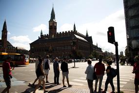 Copenhagen Building and people