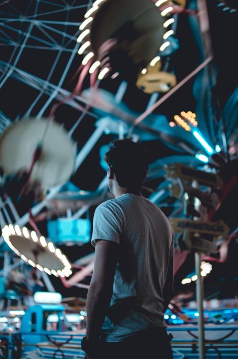 Man Ride Ferris