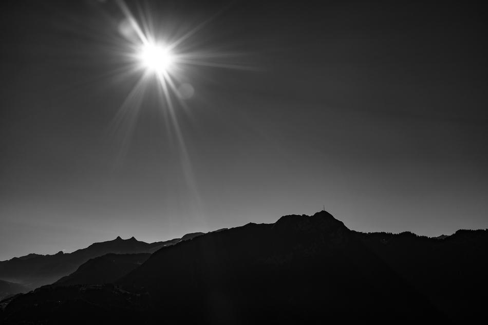 Dark Sunrise Sunlight