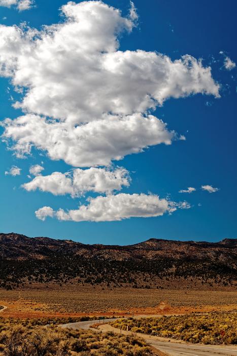 beautiful view of the clouds