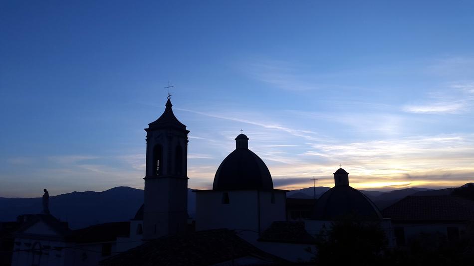 Churches Cathedral at Sunset in italy