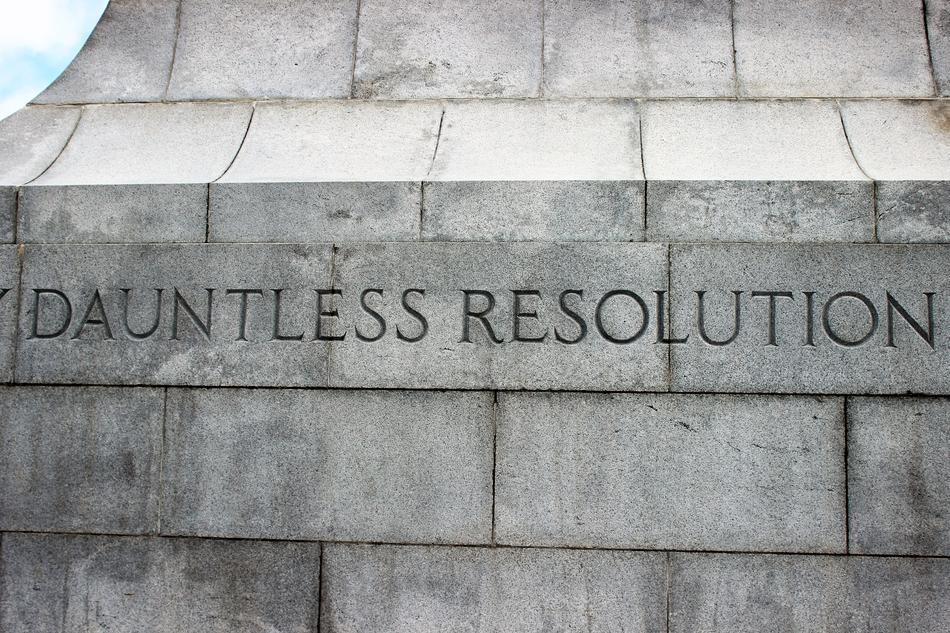 Monument dauntless resolution, north carolina