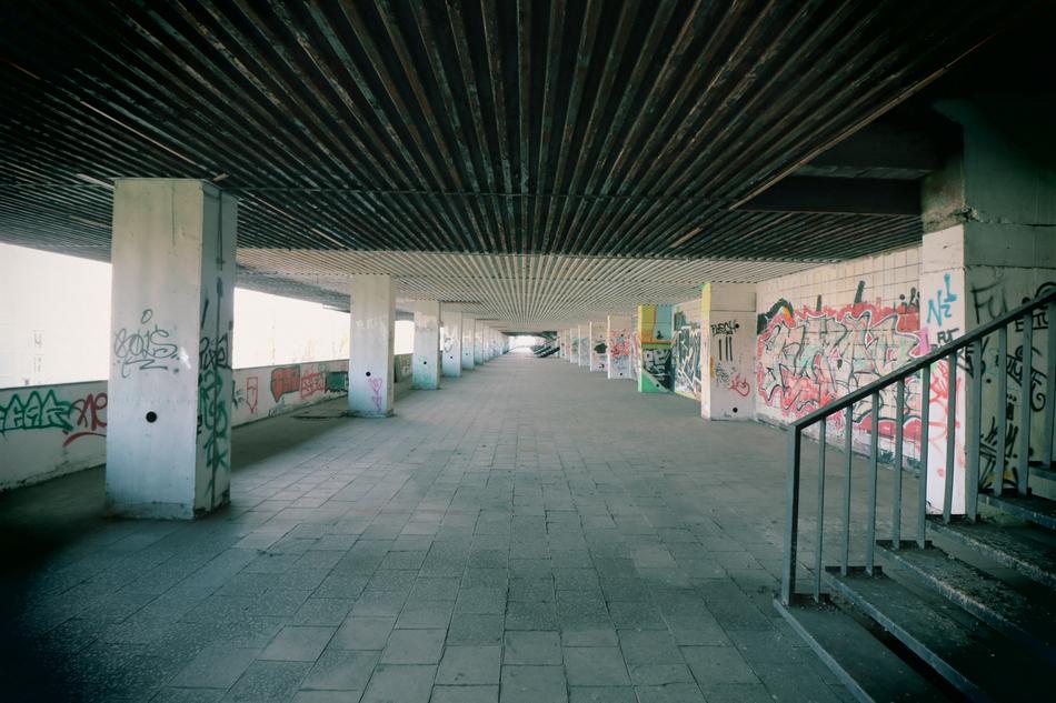 Stadium Abandoned building