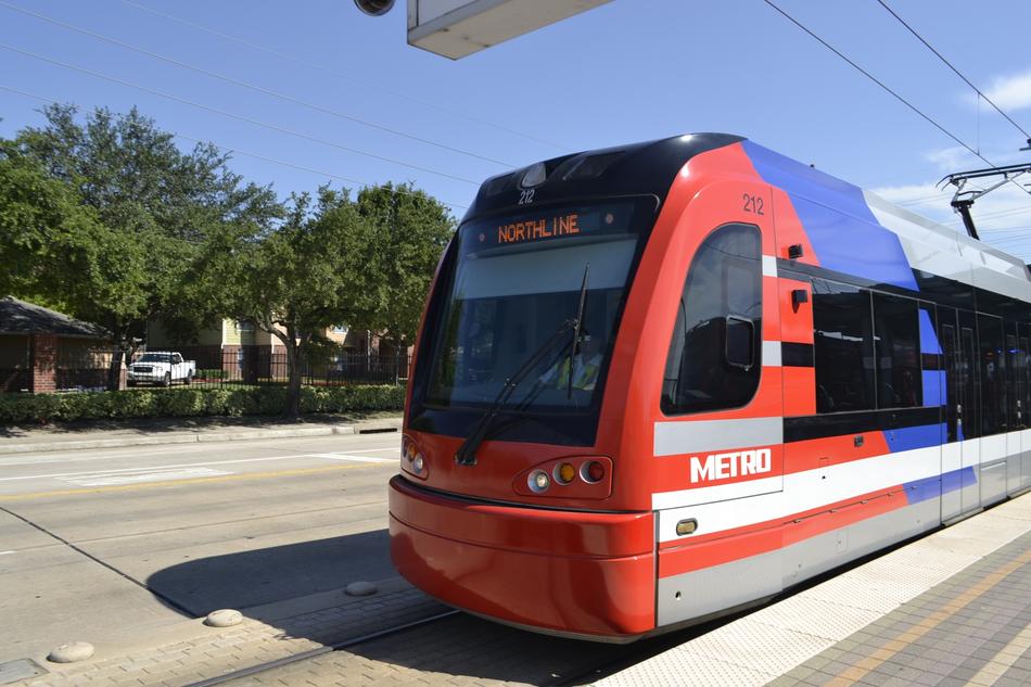 Houston Texas Train Metro Rail