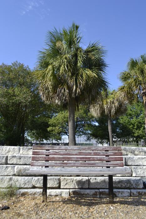 Houston Texas Playground Bench