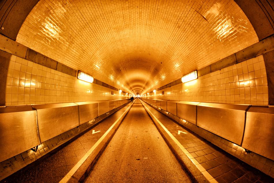 Elbe Tunnel Hamburg
