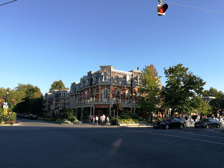 building among green trees in Canada
