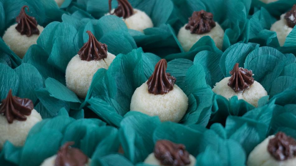 creamy sweet dessert