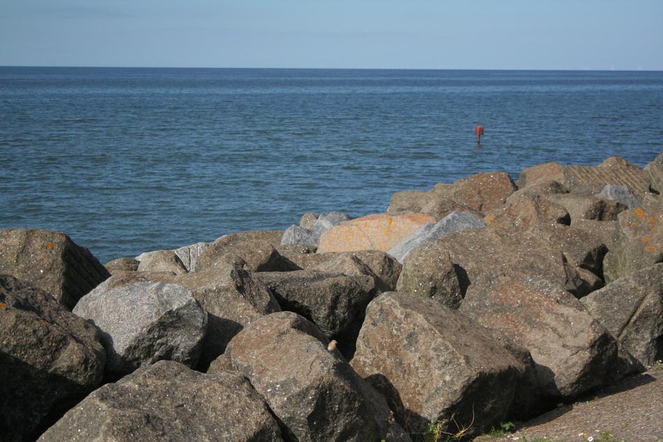 view of Reculver Kent in England