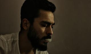 Man smoke Portrait