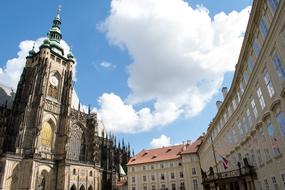Prague old architecture