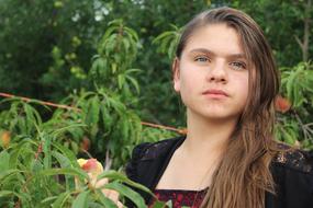 Girl in forest Portrait