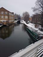 Canal Snow Hemel Hempstead