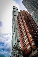 Architecture Urban Building blue sky