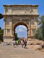 Forum Rome Italy people