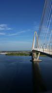 Charleston South Carolina Bridge and river