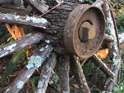Wagon Wheel Rustic
