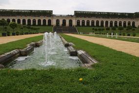 Baroque Fountain in Barockgarten