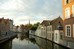 The Head Homes and river