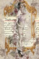 elegant art collage design