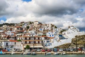 Greece Skopelos Island city