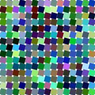colorful blue green geometric as background