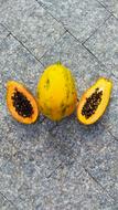 sweet fresh papaya