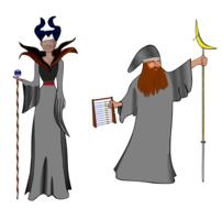 wizards as an illustration