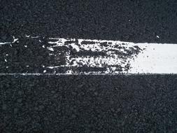 Road Asphalt Paint Black And